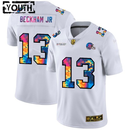 Camiseta Niño NFL Cleveland Browns Odell Beckham Jr. 13 Nike 2020 Multicolor Blanco Camiseta Niño NFL Cleveland Browns Odell Beckham Jr. 13 Nike 2020 Multicolor Blanco